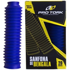 Sanfona Bengala 20 Dentes Compatível NXR-125/150 Bros (Azul) Tork
