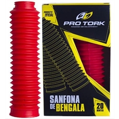 Sanfona Bengala 20 Dentes Compatível NXR-125/150 Bros (Vermelho) Tork