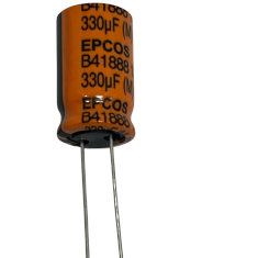 330UF/63V (ELETROLITICO EPCOS 105GRAUS 12X20 M/M)