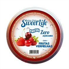 Bala sem açúcar Sweet Life 32g - Frutas Vermelhas