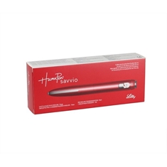 Humapen Savvio Vermelha - caneta de aplicação de insulina (para insulinas Humulin, Humalog e Humalog Mix refil)